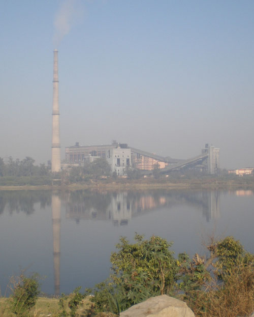 Thermal Power Plant on the bank of river Yamuna, at ITO, next to the Delhi Secratariat