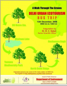 Delhi Urban Ecotourism ad