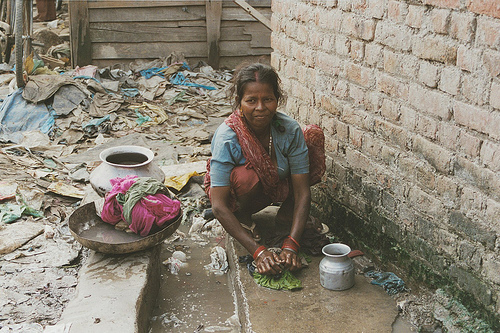 Slum Delhi