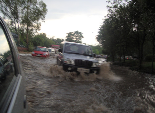 Delhi Shaken with Floods