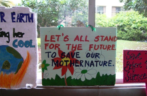 Stand up for the future, Save Mother Nature