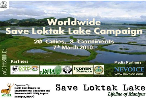 Invite: Worldwide Save Loktak Campaign at Gandhi Darshan
