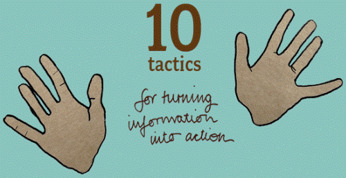 Invite: Screening of 10 Tactics for Turning Information Into Activism