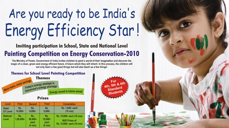 Painting Competition to Hunt for India’s Energy Efficiency Star