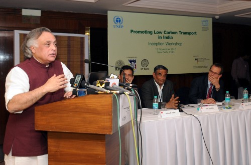 Jairam Ramesh at the Low carbon economy conference