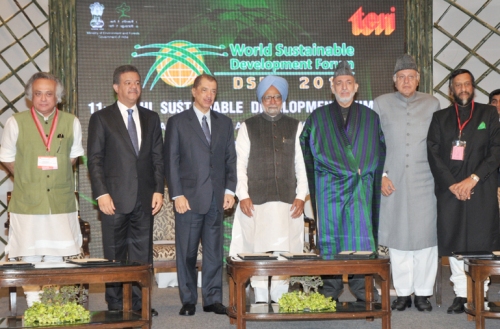 Prime Minister Inaugurates the Delhi Sustainable Development Summit 2011