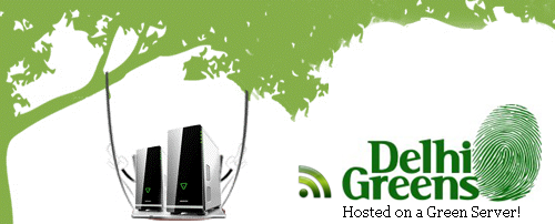 Delhi Greens Blog on Green Hosting