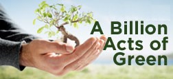 billion acts of green