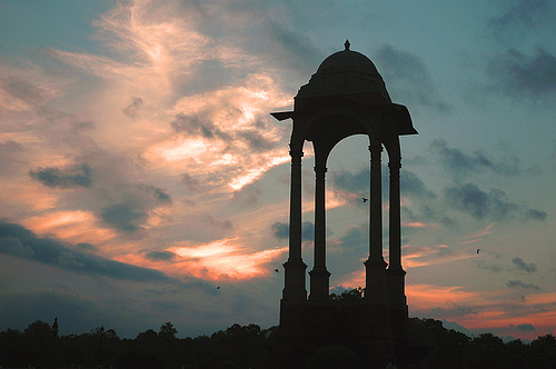 Sunrise at India Gate