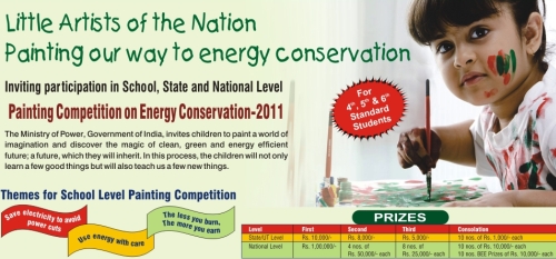 Painting Competition at School Level on Energy Conservation 2011