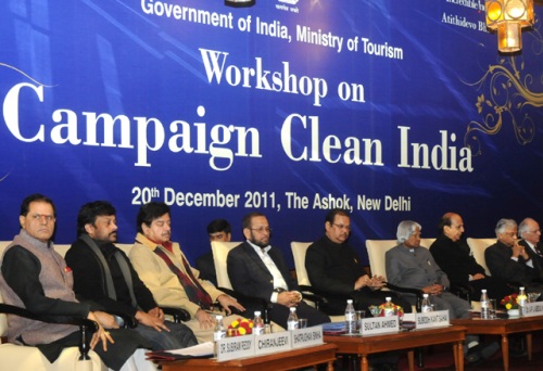Tourism Ministry Holds National Workshop to Initiate Clean India Campaign in 2012