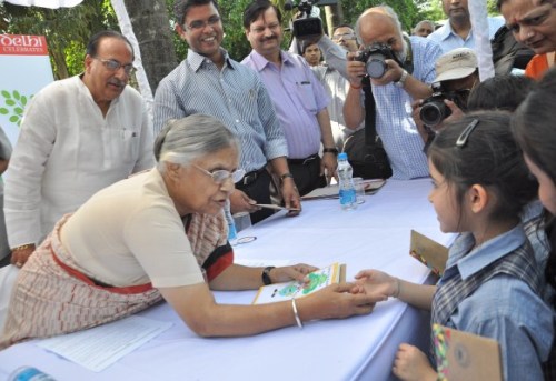 CM Sheila Dixit fortunatley has a green agenda