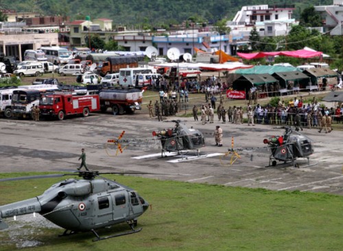 Rescue operations in Uttarakhand