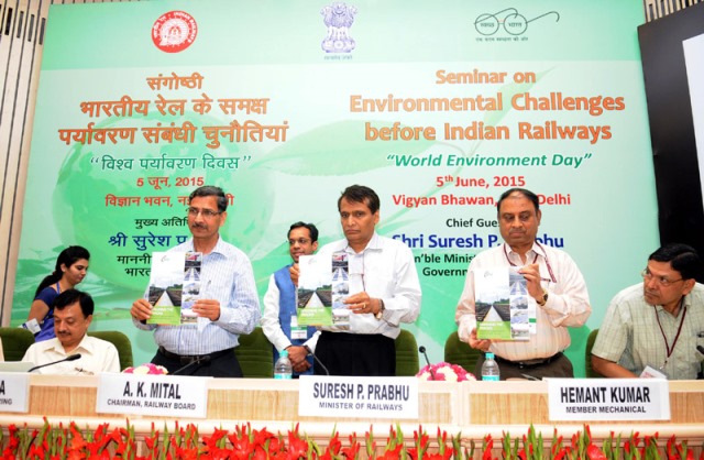 Go Green Indian Railways, On World Environment Day 2015