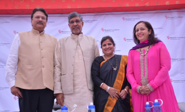 Piramal Foundation Hosts Kailash Satyarthi and Piyush Goyal