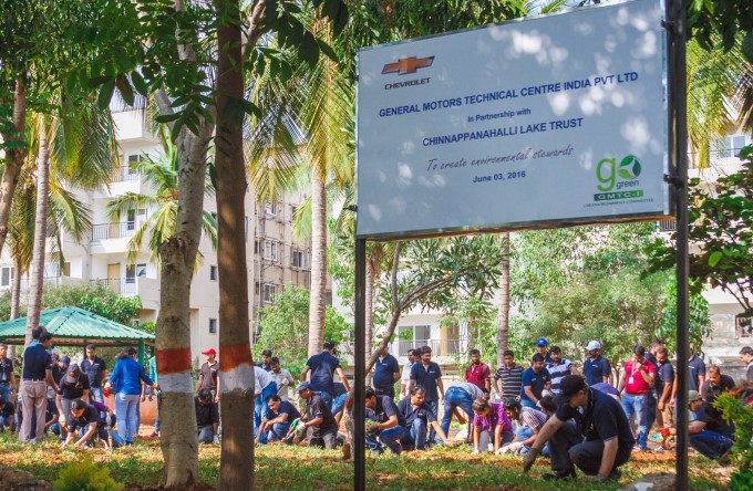 General Motors Conducts PUC Drive on Environment Day