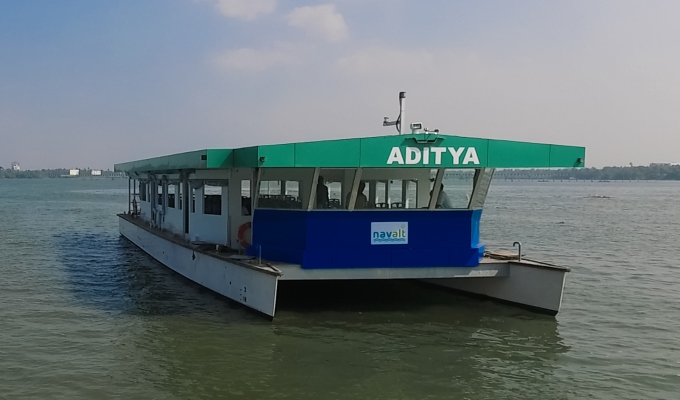 India’s First Solar Boat Aditya Launched in Kerala by Piyush Goyal