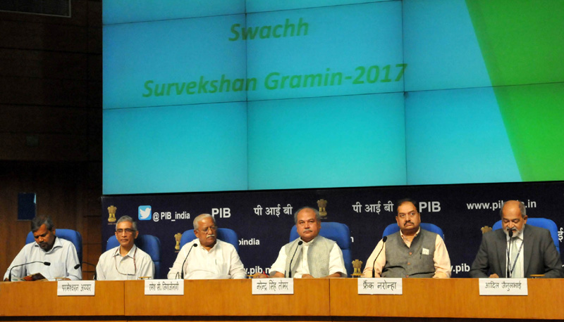 Swachh Sarvekshan 2017 Survey Report Released by Government