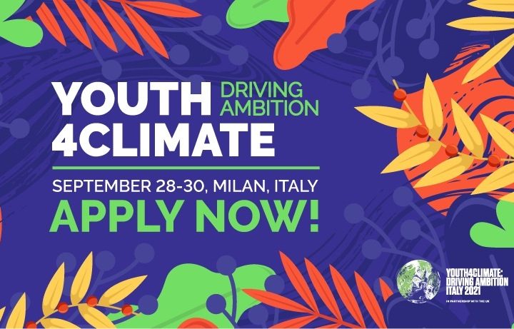 Youth4Climate Call by UN Inviting Youth to Milan
