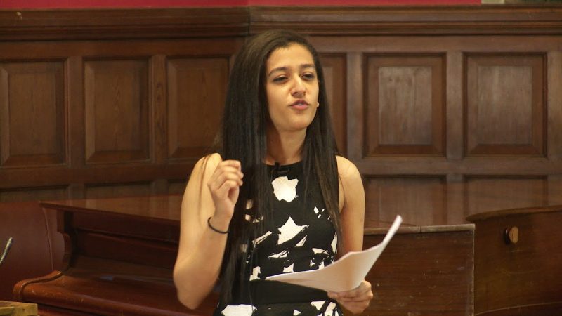 Climate Change Debate Opening at Oxford Union Society