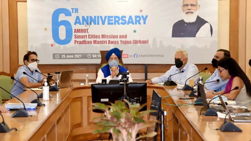 Six Year of Smart Cities Mission Commemorated by Urban Affairs Minister