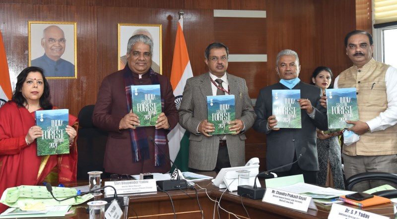 Release of Forest Survey of India Report 2022
