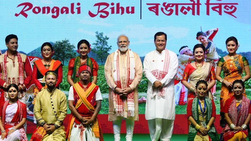 Prime Minister Participates in Rongali Bihu Cultural Festival