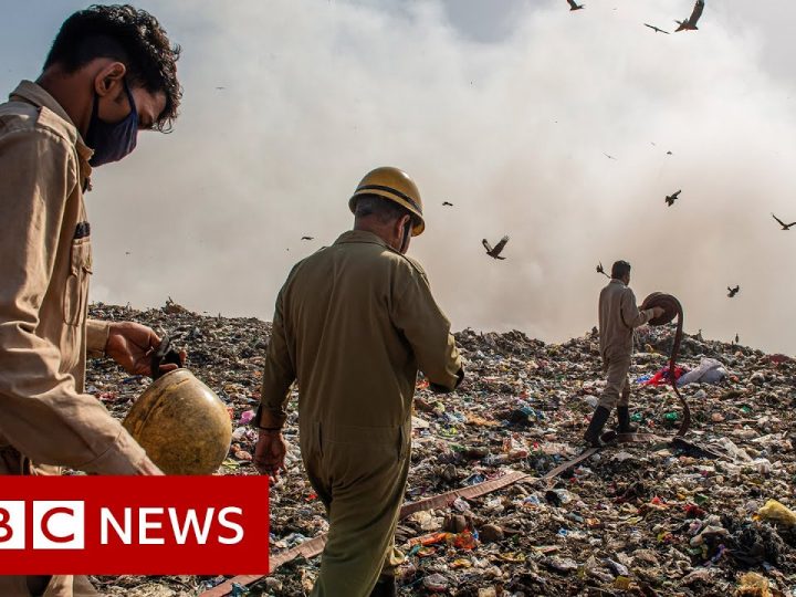 Watch: Gasping for Air as Ghazipur Landfill Burns