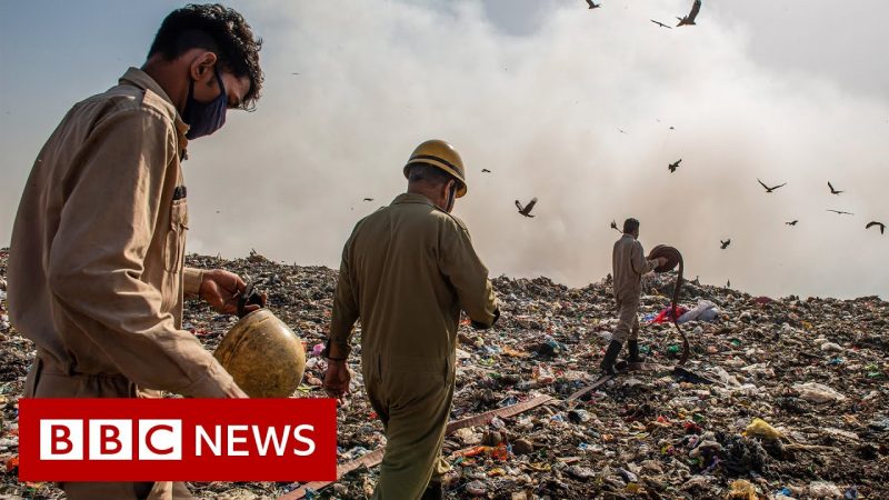 Watch: Gasping for Air as Ghazipur Landfill Burns