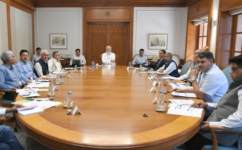 PM Narendra Modi chairing meet to combat heat wave.