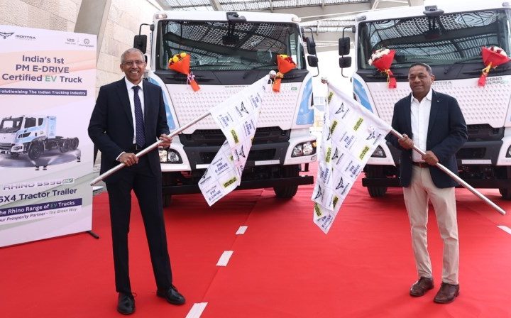 Ultratech Inducts India’s First Heavy‑Duty EV Truck