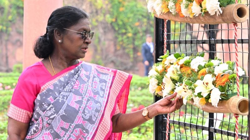 President of India Graces the Opening of Amrit Udyan